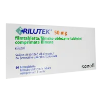 Фото Рилутек (Рилузол) ЕВРОПА таблетки 50мг №56