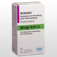 Фото Актемра (Тоцилизумаб) 80мг для ин. 20мг/мл фл. 4мл №1