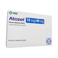 Фото Атозет 10мг/40мг таблетки №30
