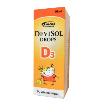 Девисол дропс Д3 (Devisol drops D3) финский фл. 10мл