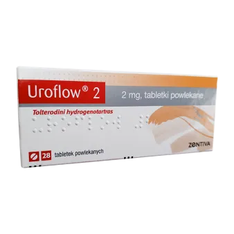 Уротол ЕВРОПА 2 мг (в ЕС название Uroflow) таблетки №28