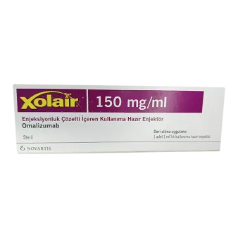 Ксолар 150 мг Омализумаб (аналог Генолар) раствор для п/к введ., готовый к испол. шпр. №1