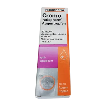 Кромо-Ратиофарм Кромогексал капли глазные Германия фл.10мл