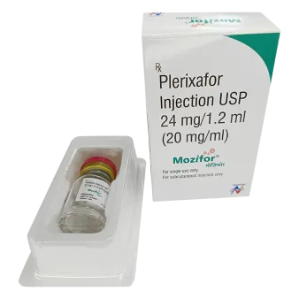 Плериксафор (Плерифор, Мозобаил аналог) Mozifor 24мг 1.2мл р-р для п/к введ. №1