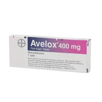 Авелокс 400мг (Avelox 400) таблетки №7