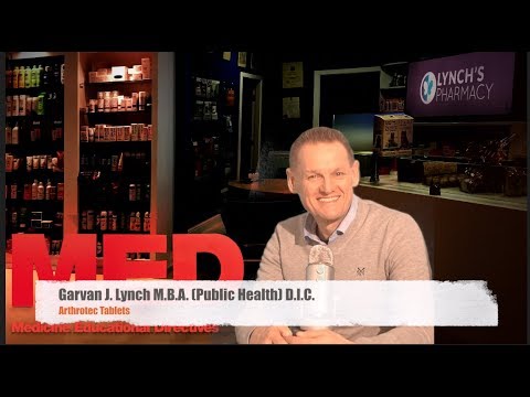 Видео о препарате Артротек 75мг+200мг №30